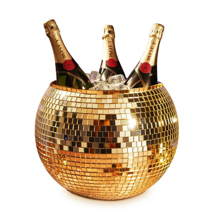 Frapieră de Gheață "Disco Gold" – Adu Strălucirea Petrecerii la Tine Acasă! [3]