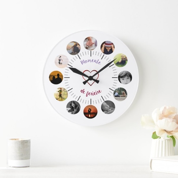Ceas personalizat momente de fericire
