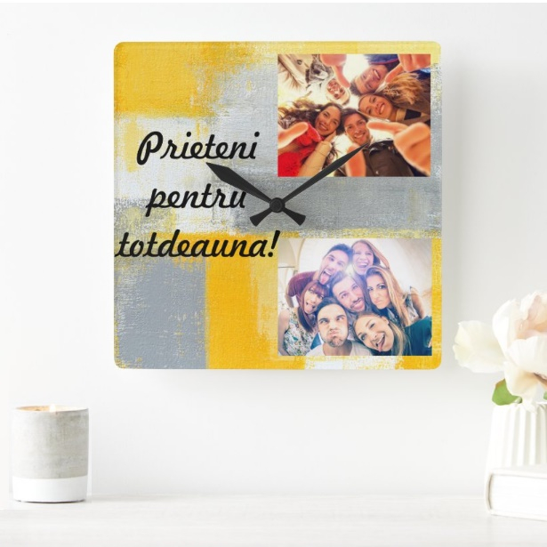 Ceas personalizat- prieteni pentru totdeauna!