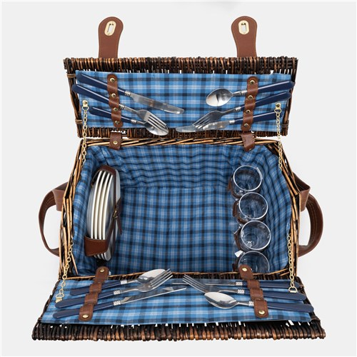 Cos pentru picnic SUMMERTIME de 4 persoane [3]