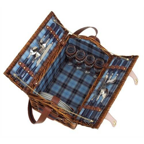 Cos pentru picnic SUMMERTIME de 4 persoane [7]