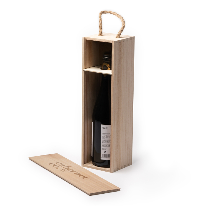 Cutie pentru vin personalizată „La mulți ani!” – Un cadou elegant și memorabil [4]
