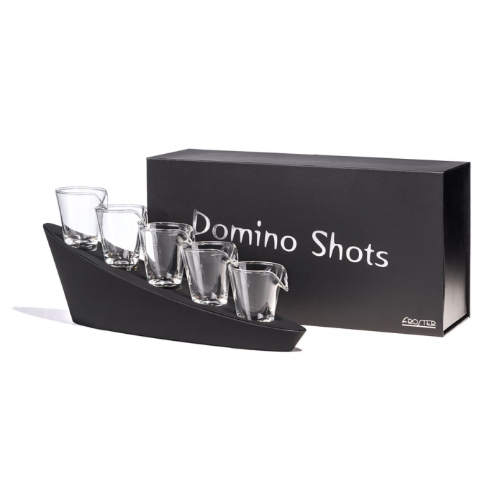 Set 5 pahare Domino Shots Deluxe cu lumina LED [6]