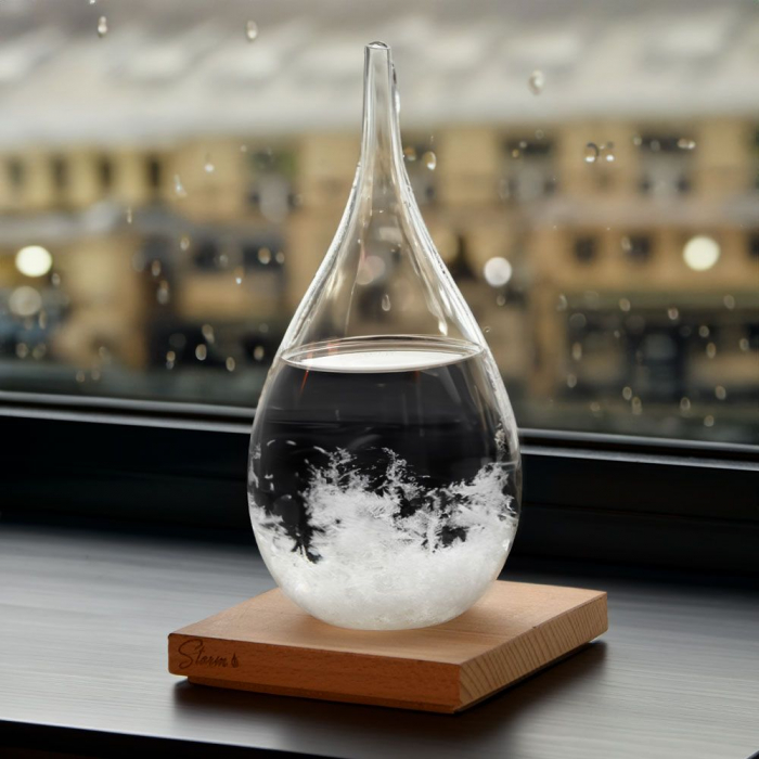 Storm Glass   Picatura Vremii   ,   Barometrul Poetic Inspirat de Darwin