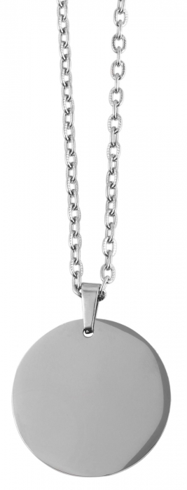 Lantisor cu medalion personalizat " Mami, te iubim" [2]