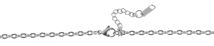 Lantisor cu medalion personalizat " Mami, te iubim" [4]