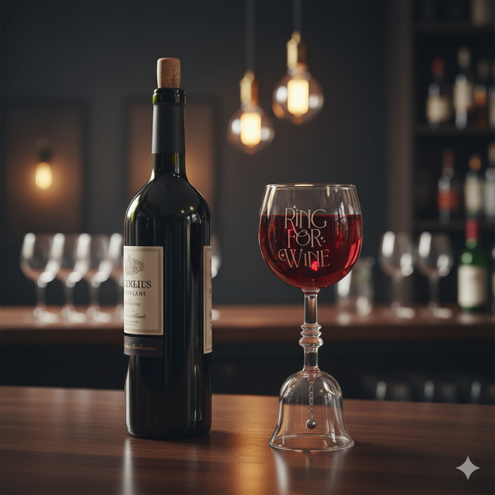 Pahar de vin cu clopotel - Pentru lenesi [2]