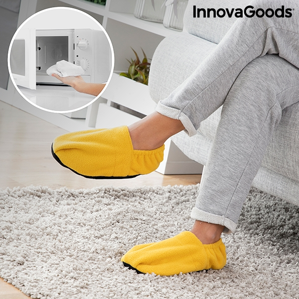 Papuci de casă cu posibilitate de încălzire în cuptorul cu microunde [3]