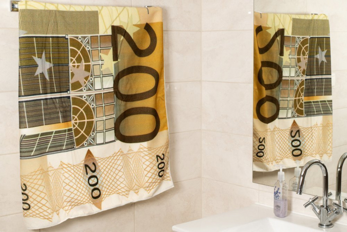 Prosop de baie pentru bogati - EURO [2]