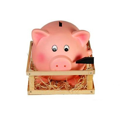 Pusculita Porcusor cu tarc din lemn 12cm [2]