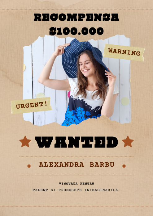 Tablou personalizat MOST WANTED [2]