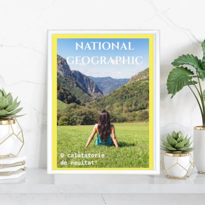 Rama foto personalizata national geographic- a4 - - copie
