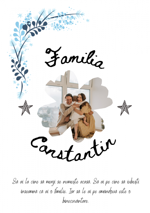 Rama foto personalizata Familie [2]