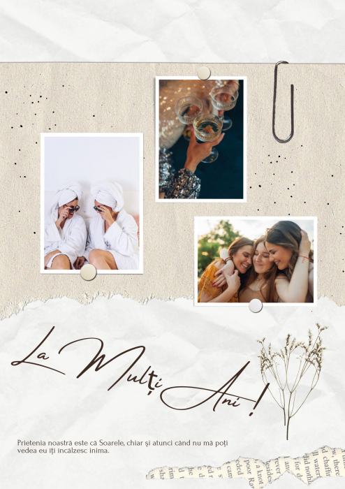 Rama foto personalizata Cele mai bune prietene 30x 40 cm - A3 [2]