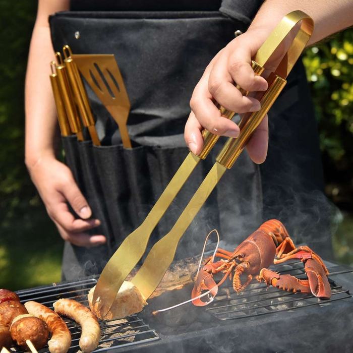 Set Accesorii Grătar de Lux "Millionaire BBQ" [4]