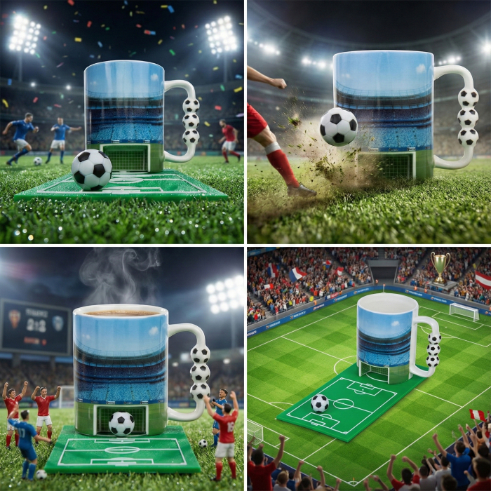 Set  Cana cu minge si teren pentru pasionatii de fotbal [7]