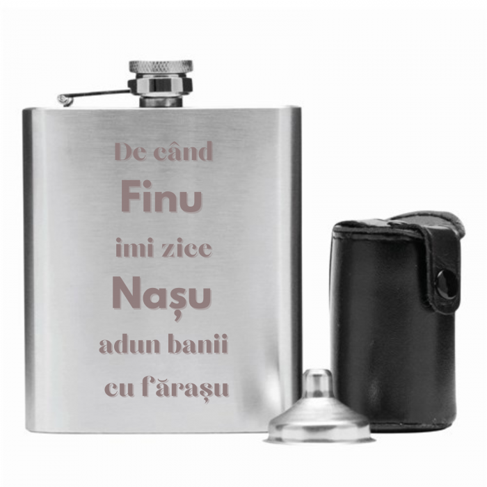 Set GENTLEMAN  cu sticluta personalizata  -Pentru Nasu [2]