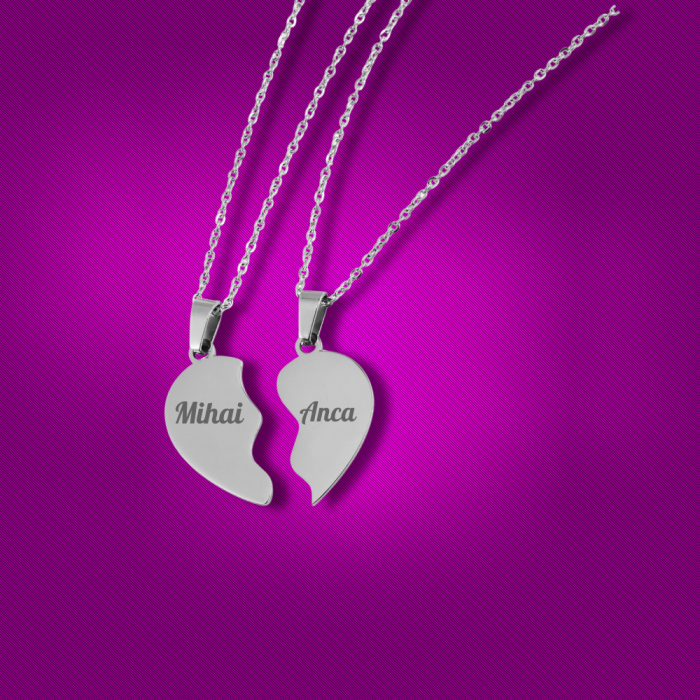 Set Lantisoare personalizate  pentru cupluri [2]