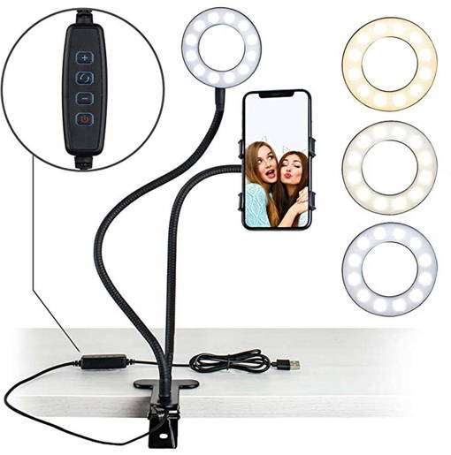 Suport flexibil 2 in 1 pentru livestreaming vlogging