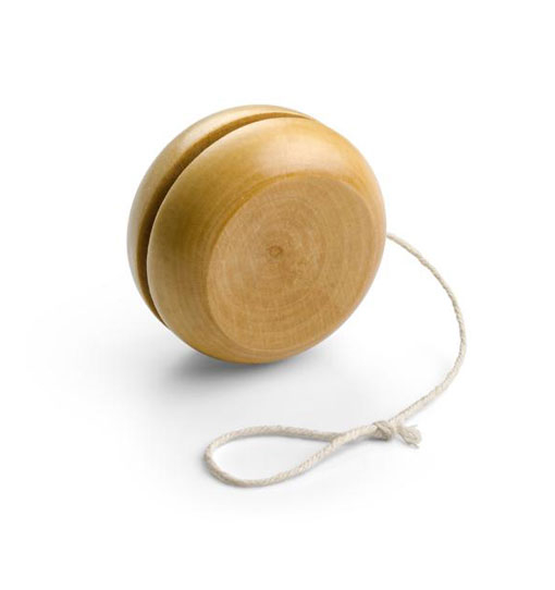 Yoyo din lemn natural [1]