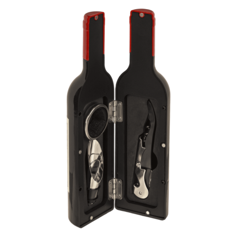 Accesorii de vin in forma de sticla (3piese) [5]