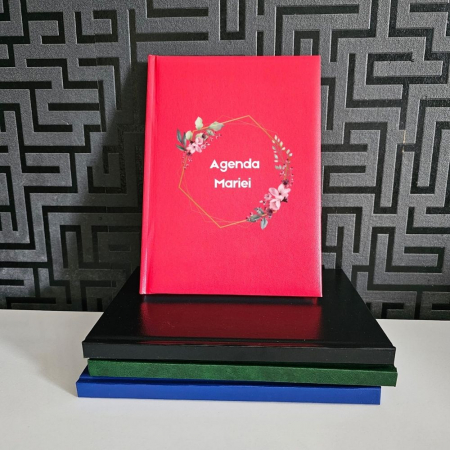 Cadouri pana in 100 RON - Agenda personalizata cu nume