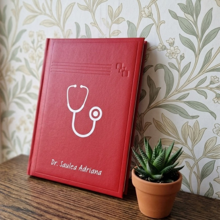 Cadouri personalizate - Agenda personalizata Doctor REDNOTE