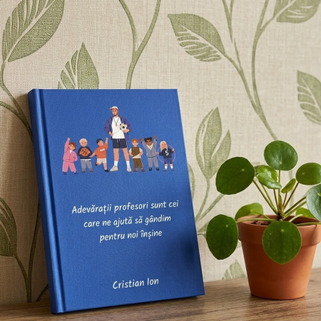 Cadouri personalizate pentru profesori - Agenda personalizata pentru Profesor Educatie Fizica
