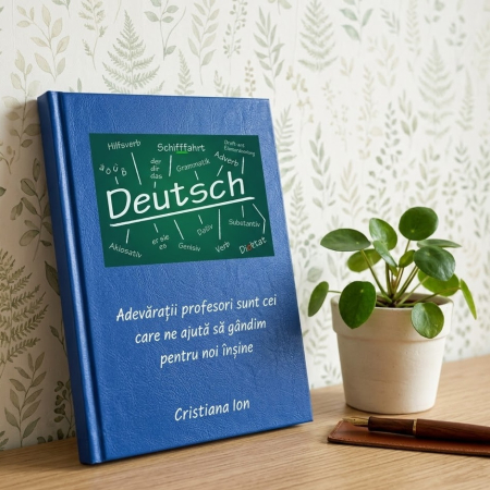 Cadouri personalizate pentru profesori - Agenda personalizata pentru Profesor Germana