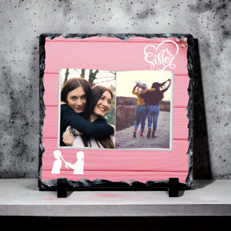 Cadouri pana in 100 RON - Ardezie personalizata Best Sister