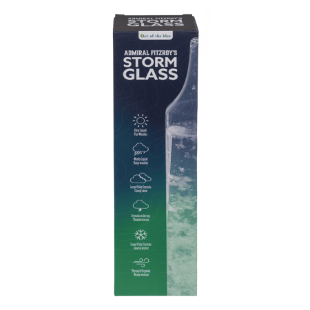 Barometru meteo - Fitzroy's Storm Glass 28cm [1]