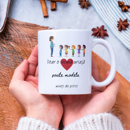 Cani personalizate - Cana personalizata pentru doamna educatoare / invatatoare