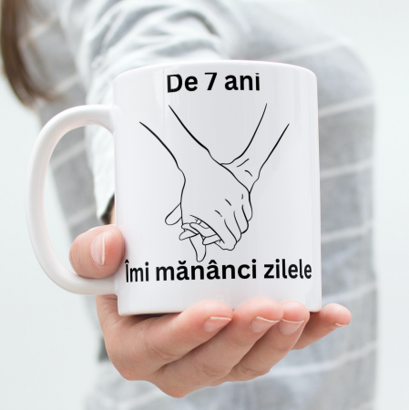 Cani personalizate - Cana personalizata - Imi mananci zilele