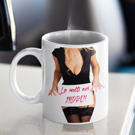 Cani personalizate - Cana personalizata cu text pentru el - Hot