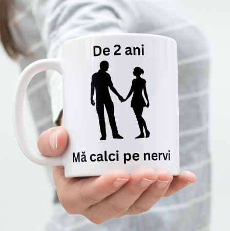 Cani personalizate - Cana personalizata - Ma calci pe nervi