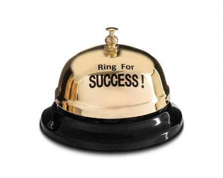 Clopoțel de Masă "Ring for SUCCESS" – Cheamă Succesul la Tine pe Birou! [1]