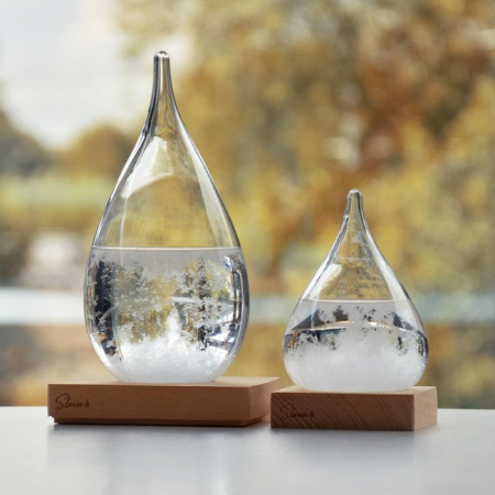 Storm Glass "Picătura Vremii" – Barometrul Poetic Inspirat de Darwin [2]