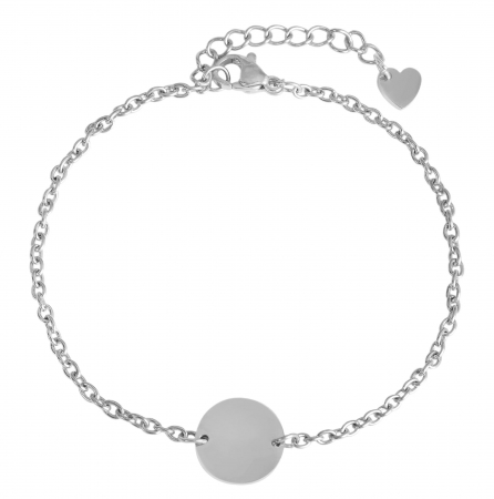 Bratara cu medalion personalizat " Mami, te iubim" [3]