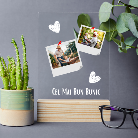 Placheta personalizata pentru  Cel Mai Bun Bunic