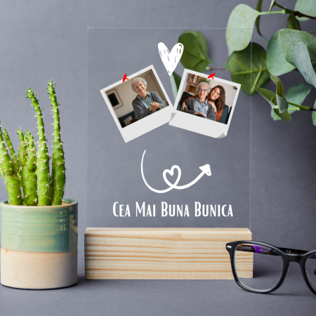 Placheta personalizata pentru  Cea Mai Buna Bunica