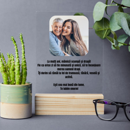 Placheta personalizata pentru MAMA