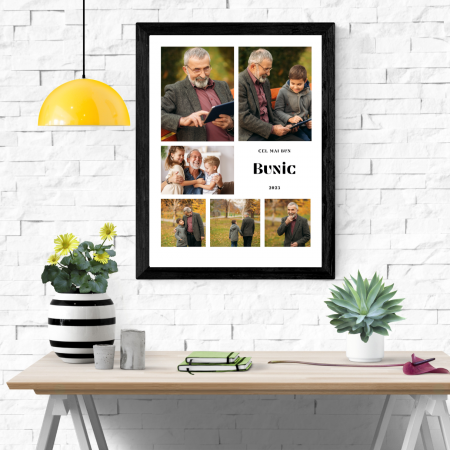 Cadouri pana in 100 RON - Rama foto personalizata Cel mai bun bunic
