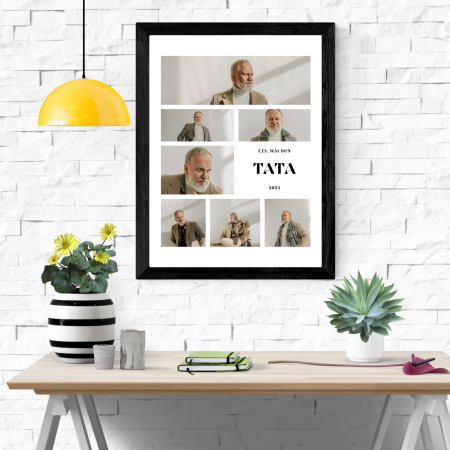 Rama foto personalizata Cel mai bun tata [1]