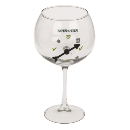 Pahar de Gin Uriaș cu Spinner Interactiv – „Spin for Gin” [4]