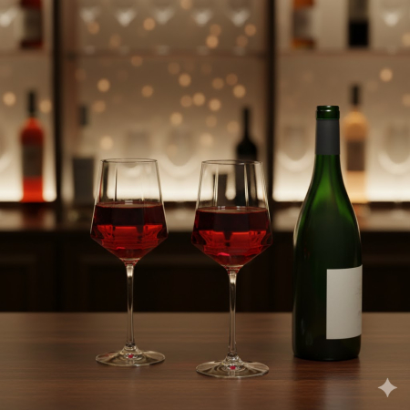 Accesorii si decoratiuni casnice - Set 2 Pahare de Vin Diamond