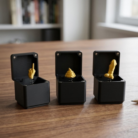 Cadouri haioase - Set 3 Cutii Surpriză "Secret Gift Box" – Farsa Perfectă în Miniatură