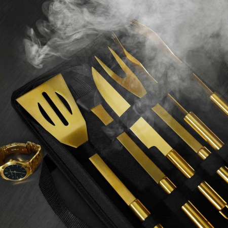 Set Accesorii Grătar de Lux "Millionaire BBQ" [2]