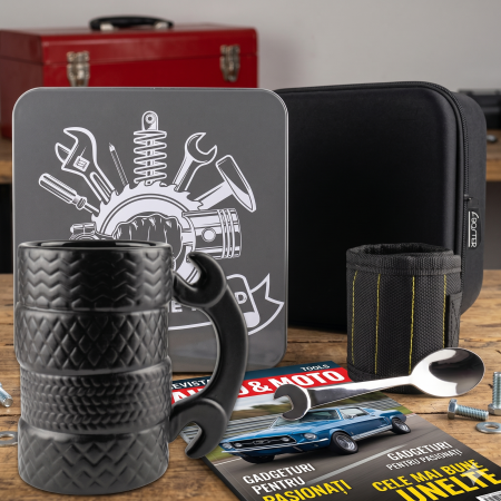 Cani originale - Set Cadou "King of the Road" – pentru Pasionații de Mașini și Viteză