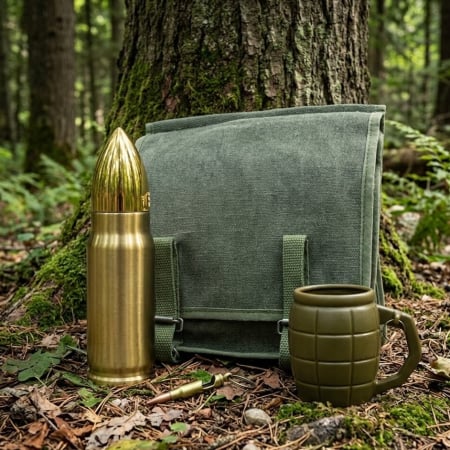 Cadouri Secret Santa - Set Cadou pentru Pasionații de Militarie - Military Fan