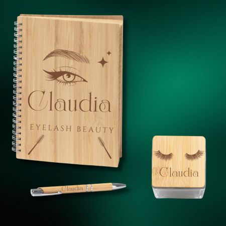 Agende personalizate - Set Caiet , pix si lumanare  personalizata -Gene